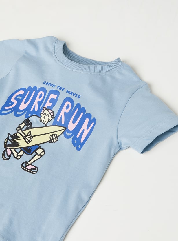 Boys Graphic Print T-shirt