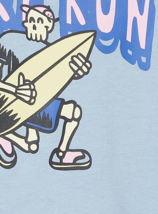 Boys Graphic Print T-shirt