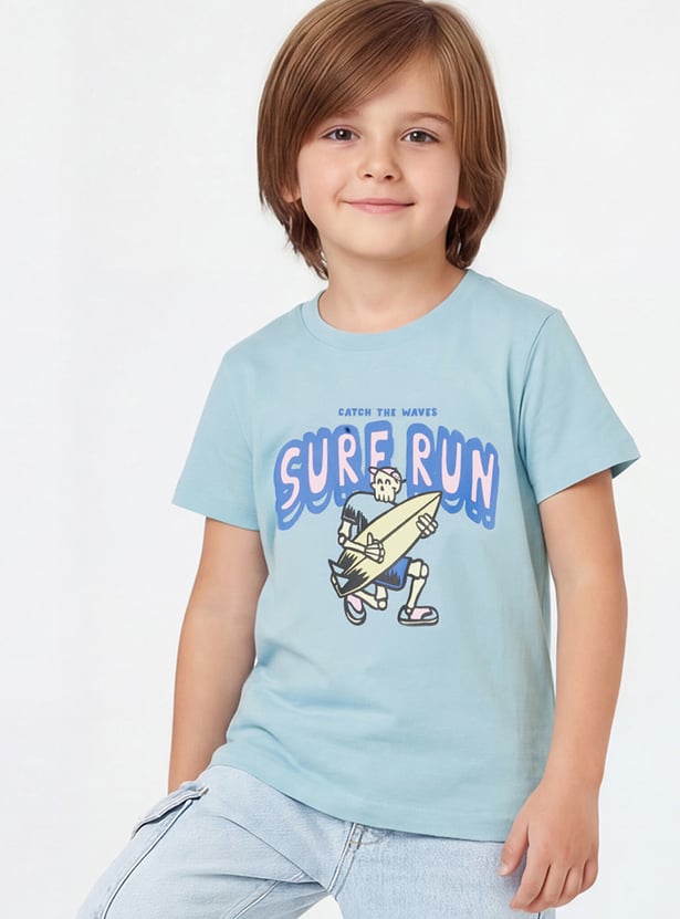 Boys Graphic Print T-shirt