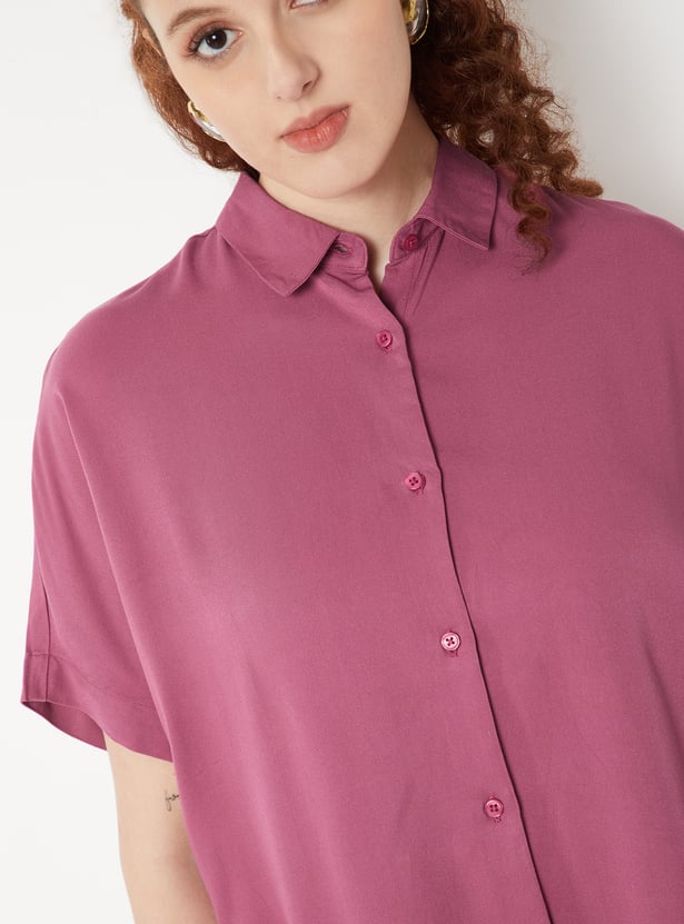 Women Solid Regular Fit Shirt