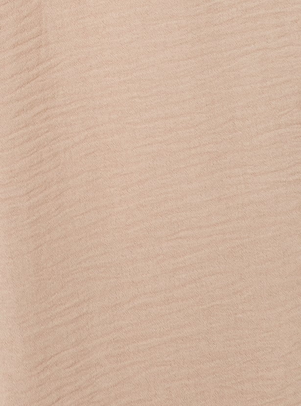 Women Textured Shirt-style Top