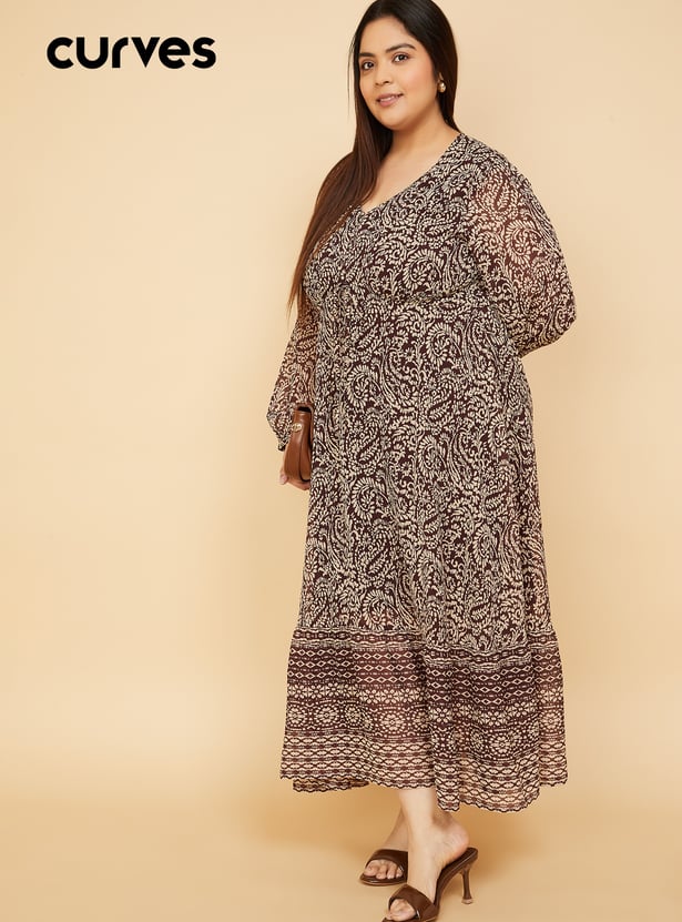 Women Printed A-line Dress