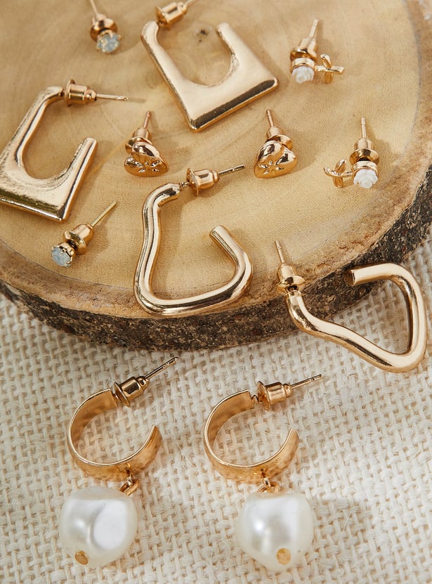 Women Assorted Earrings - Pack of 6