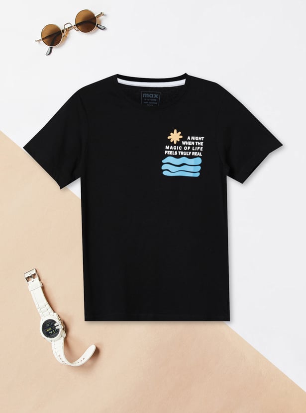Boys Placement Print T-shirt