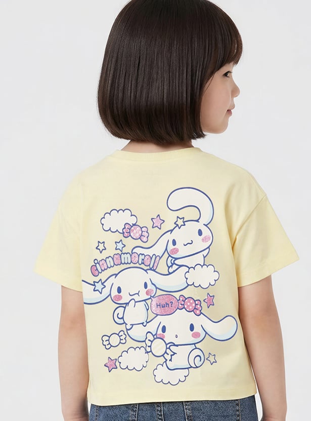 Girls Cinnamoroll Printed T-shirt