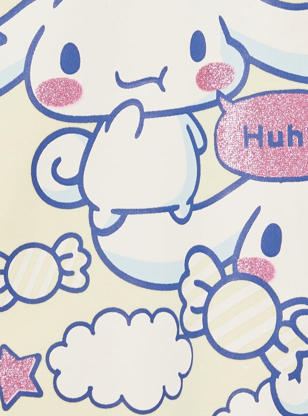 Girls Cinnamoroll Printed T-shirt
