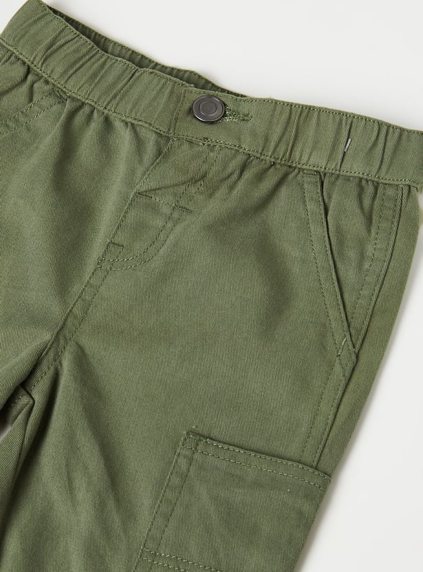 Boys Solid Cargos