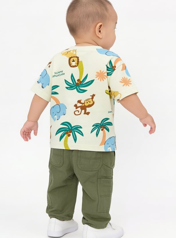 Boys Solid Cargos