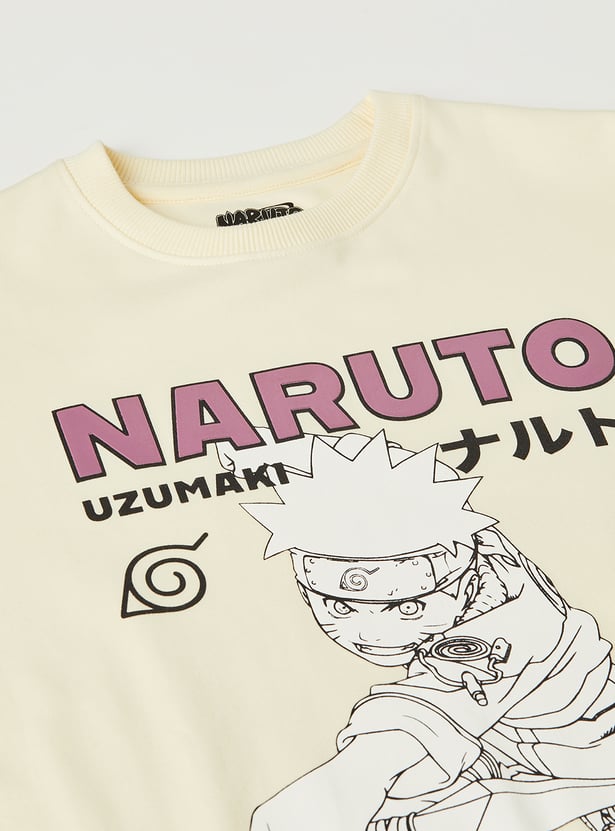 Boys Naruto Print T-shirt