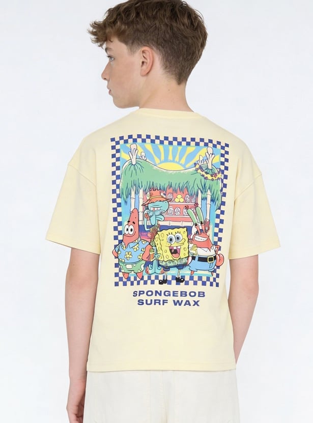 Boys SpongeBob SquarePants Print T-shirt