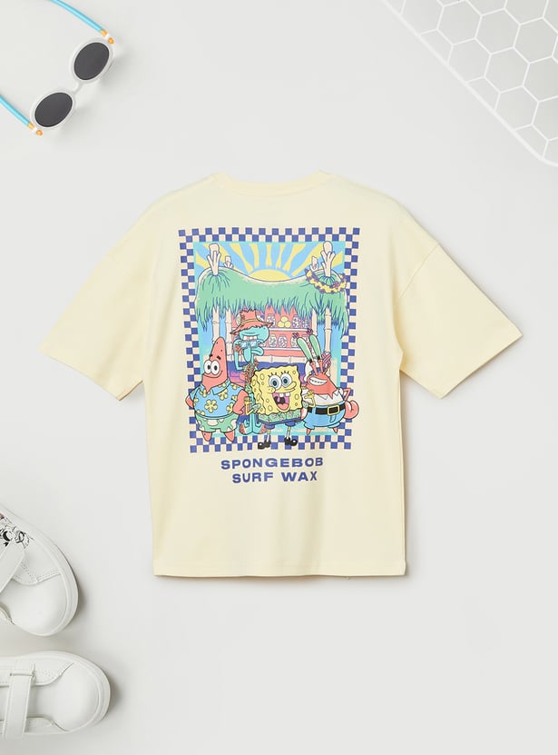 Boys SpongeBob SquarePants Print T-shirt