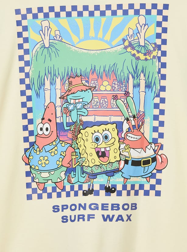 Boys SpongeBob SquarePants Print T-shirt