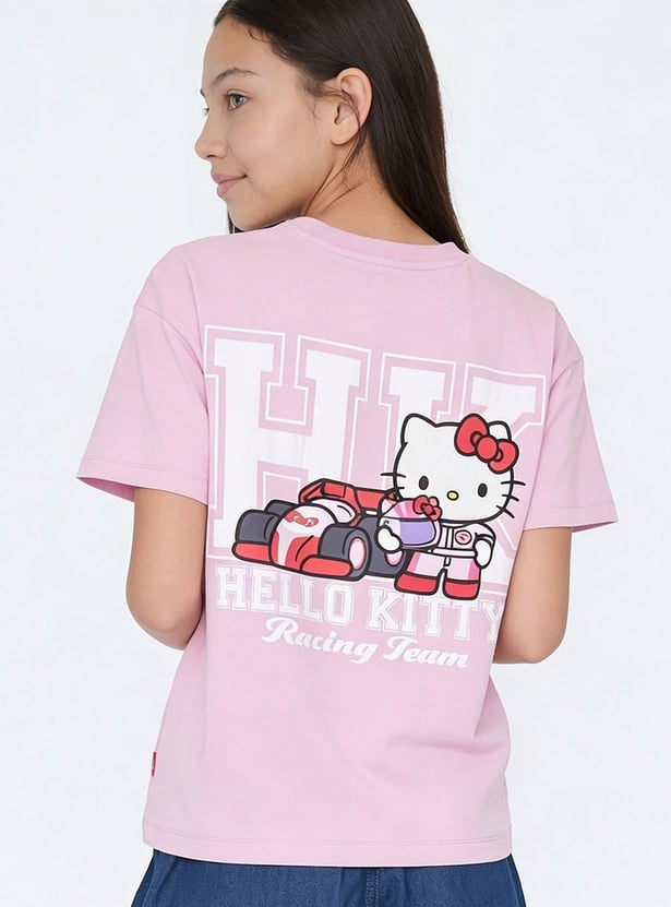 Girls Hello Kitty Print T-shirt