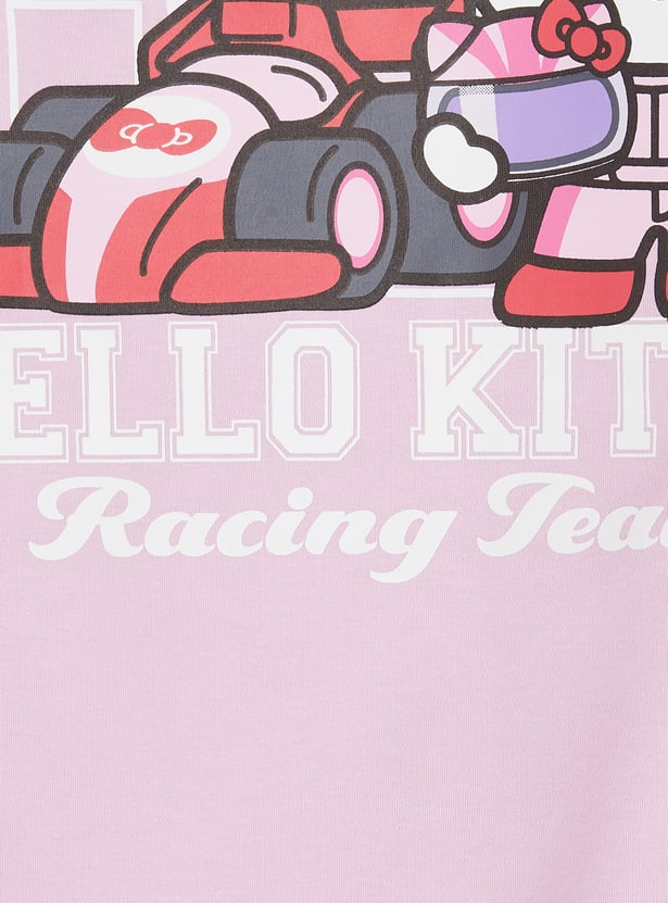 Girls Hello Kitty Print T-shirt