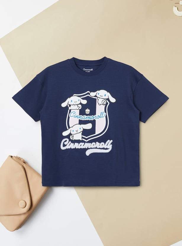 Girls Oversized Cinnamoroll T-shirt