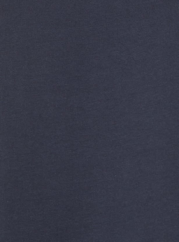 Men Textured Regular Fit Polo T-shirt