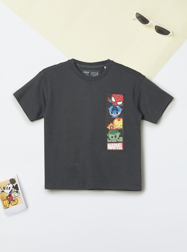 Boys Avengers Print T-shirt