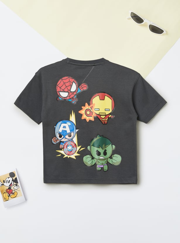 Boys Avengers Print T-shirt