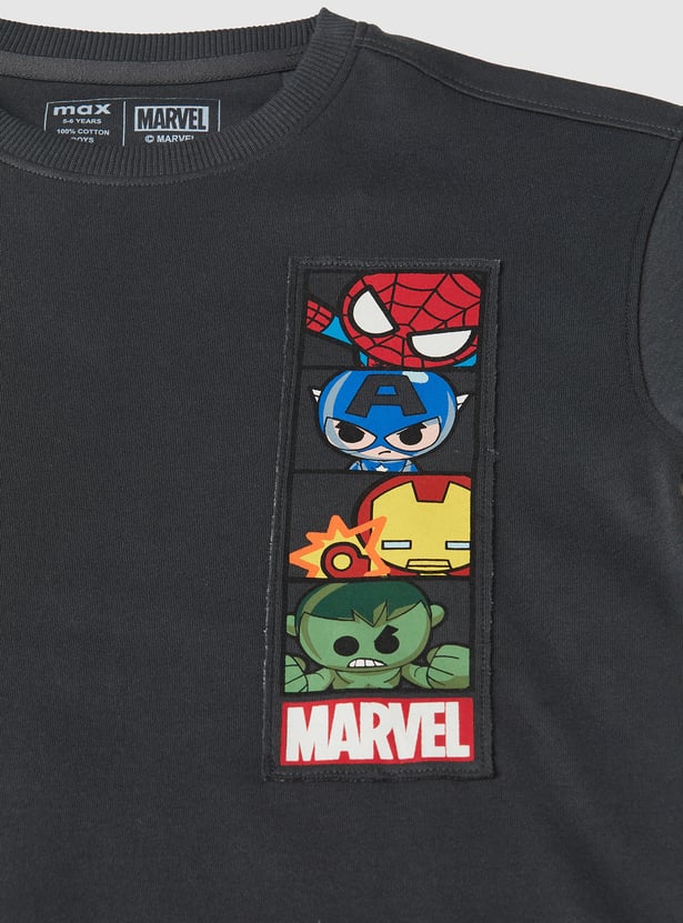 Boys Avengers Print T-shirt