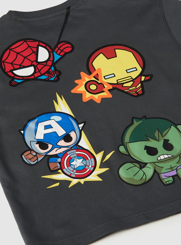 Boys Avengers Print T-shirt