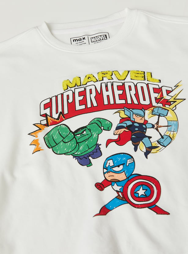 Boys Avengers Print T-shirt