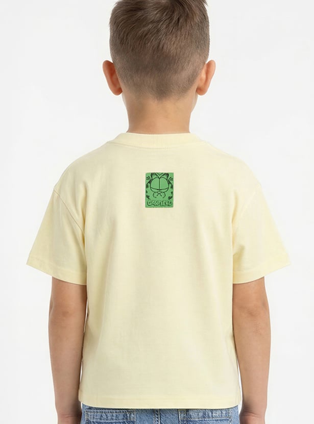 Boys Garfield Print T-shirt