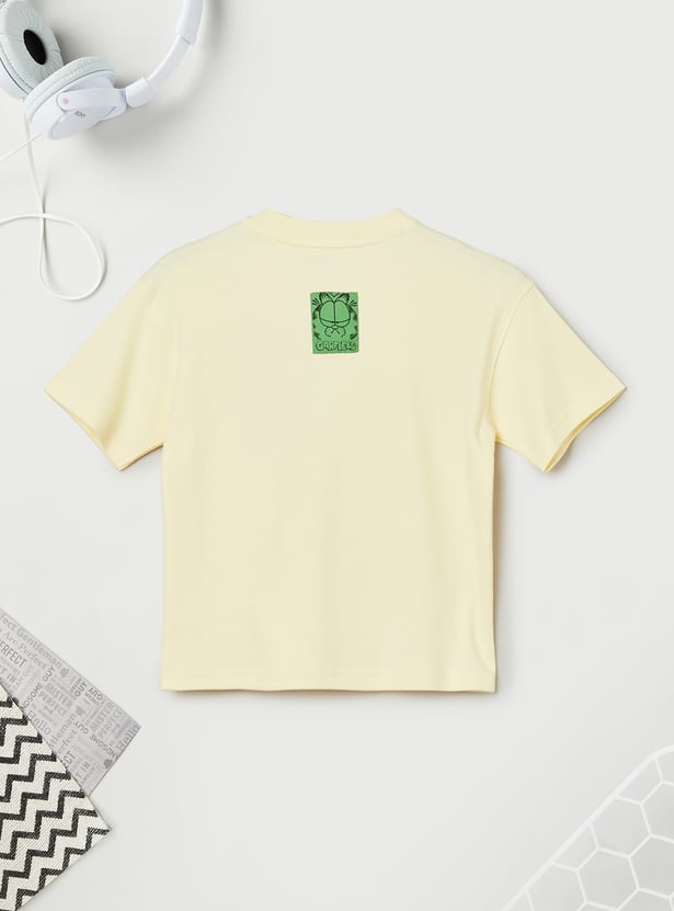 Boys Garfield Print T-shirt