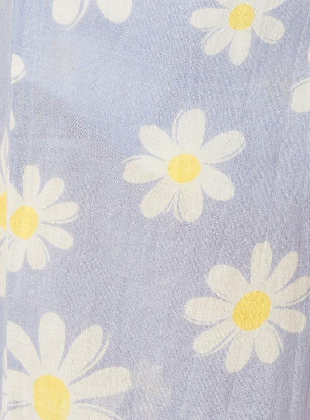 Women Pure Cotton Printed PJ Set