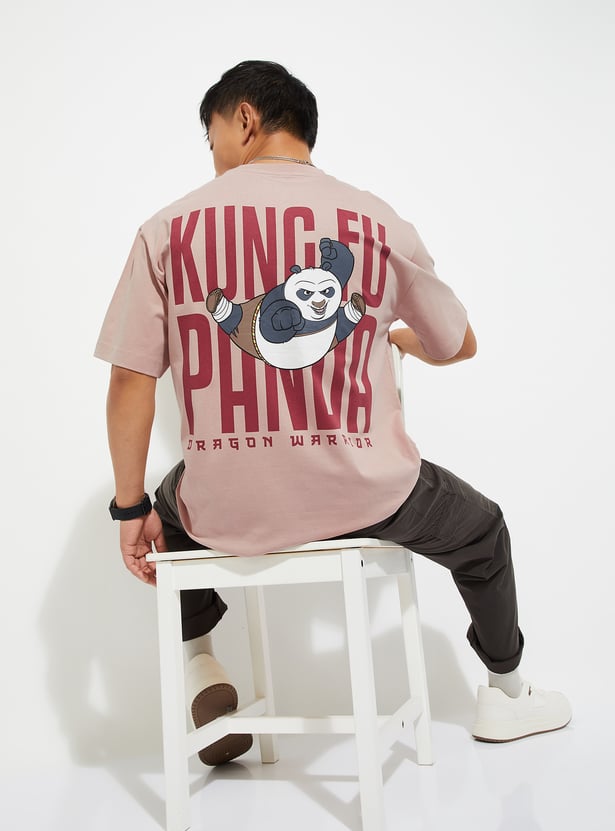 URB_N Men Kung Fu Panda Oversized T-shirt