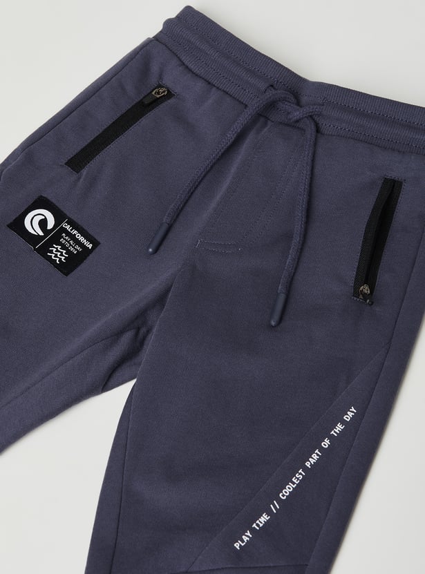Boys Solid Joggers