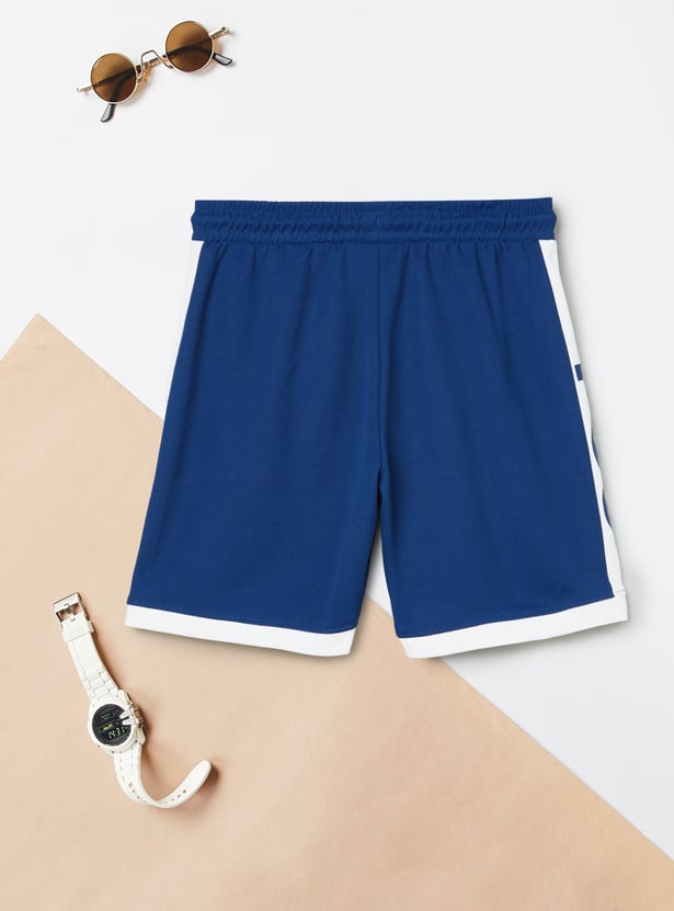 Boys Paris Saint-Germain Printed Shorts Set