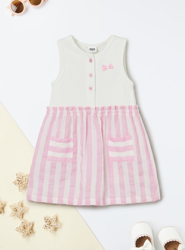 Girls Striped Dress