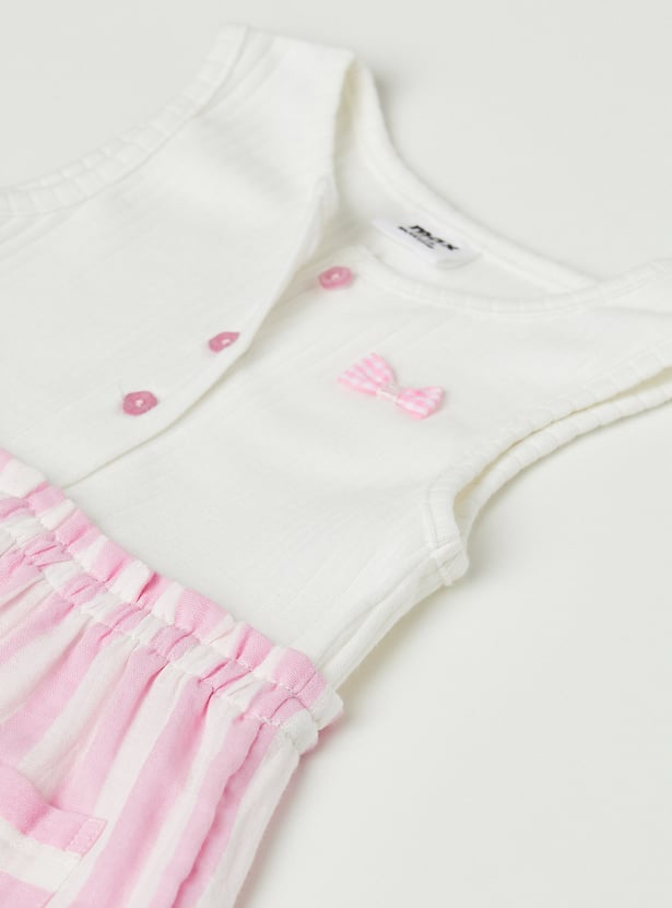 Girls Striped Dress