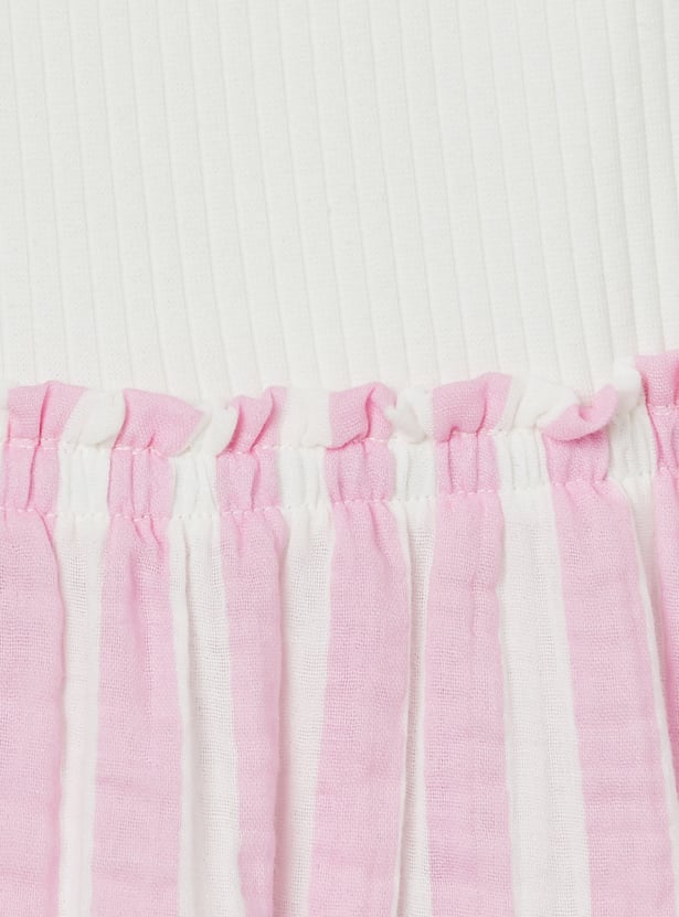 Girls Striped Dress