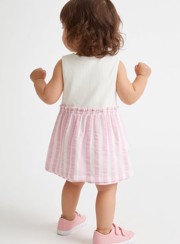 Girls Striped Dress