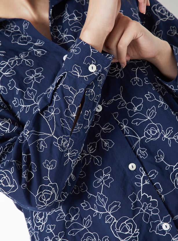 Women Embroidered Shirt