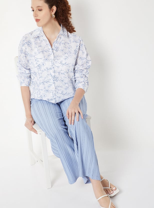 Women Embroidered Shirt
