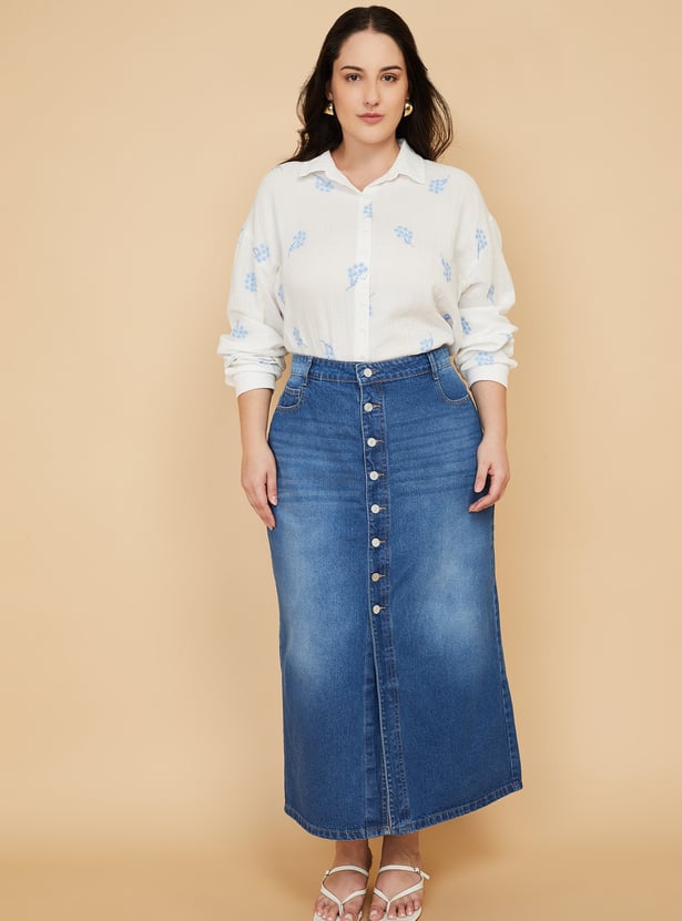 Women Embroidered Shirt