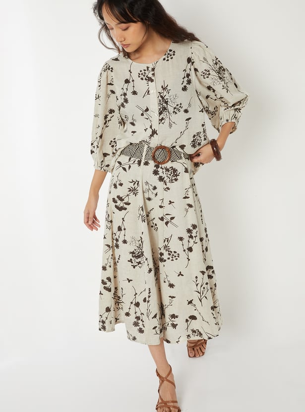 Women Floral Print Blouse