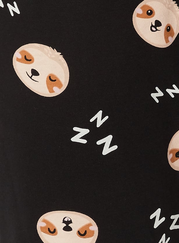 Women Printed PJ Set