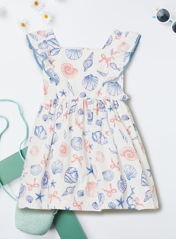 Girls Printed Dress