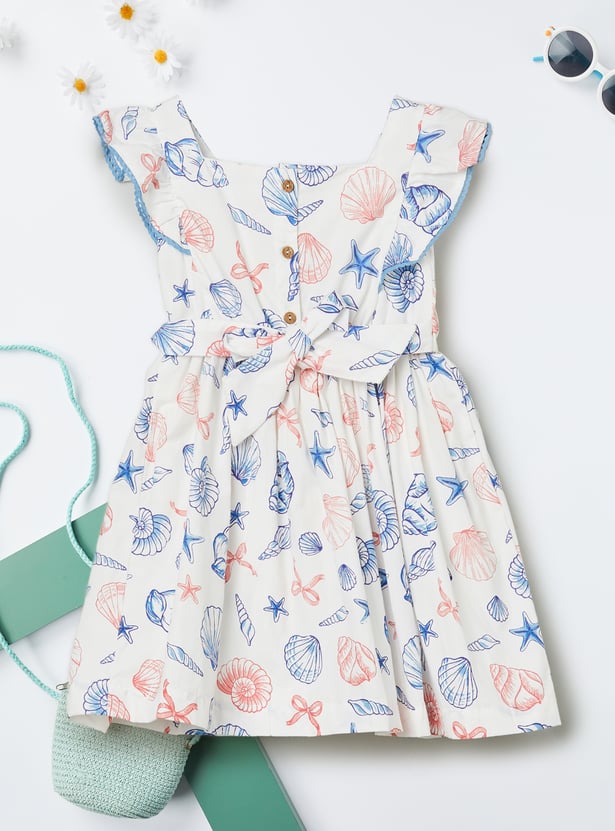 Girls Printed Dress