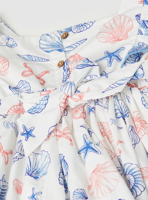 Girls Printed Dress