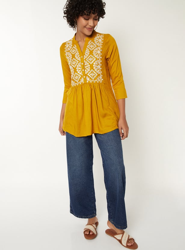 Women Embroidered Tunic