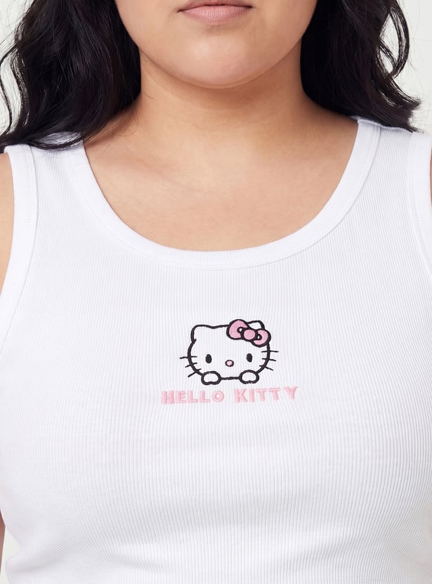 Women Hello Kitty Tank Top