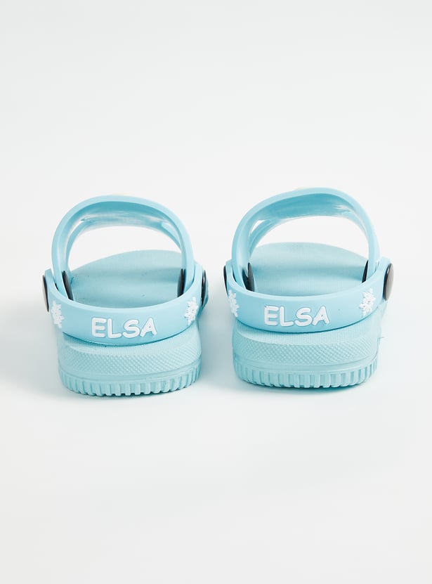 Girls Frozen Velcro Slingback Sandals