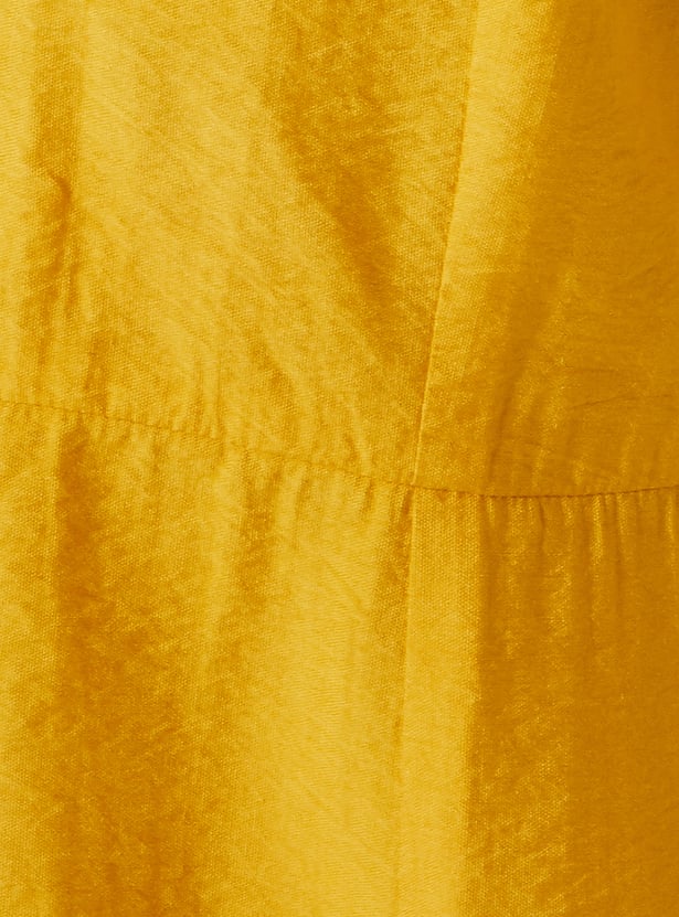 Women Solid A-Line Dress