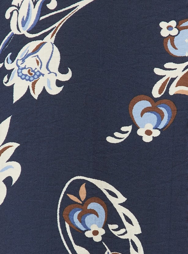 Women Floral Print A-line Dress