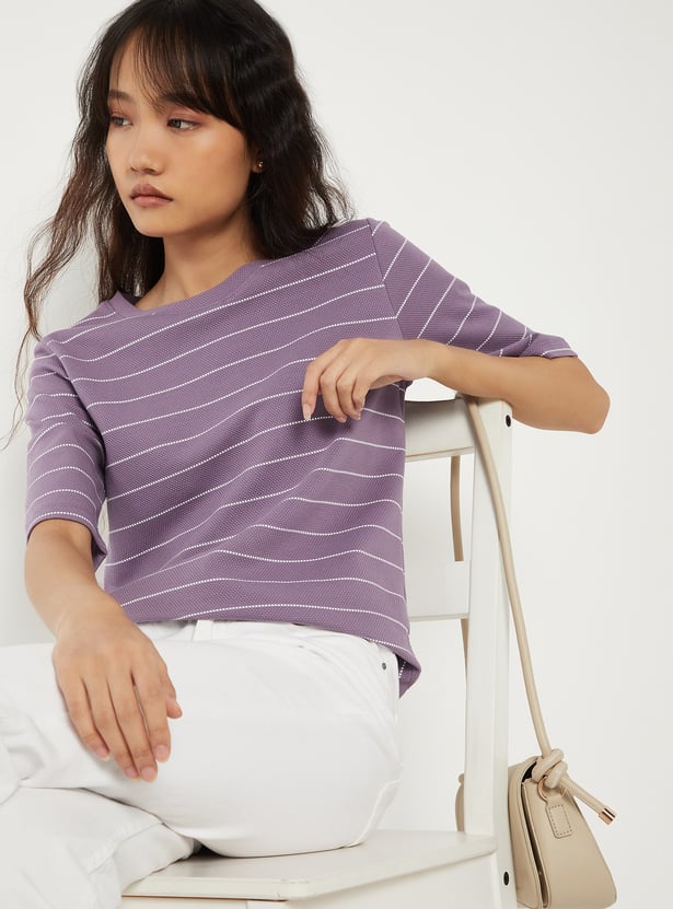 Women Striped T-shirt