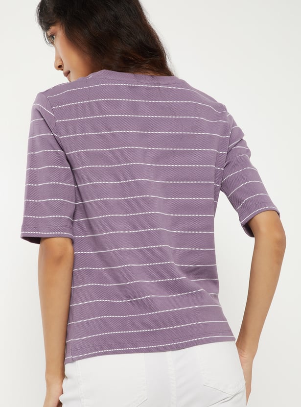 Women Striped T-shirt